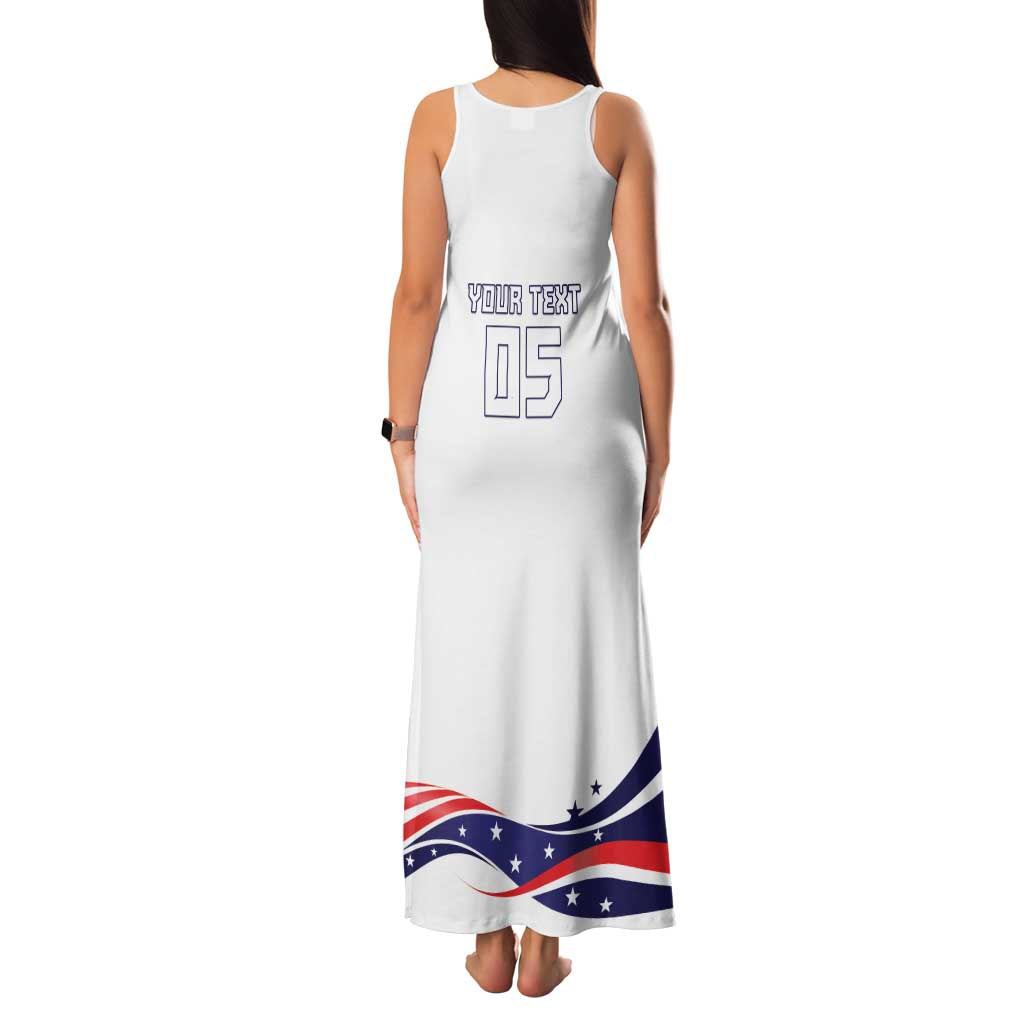 Custom USA 2024 Family Matching Tank Maxi Dress and Hawaiian Shirt Summer Sport Go United States LT05 - Wonder Print Shop
