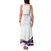 Custom USA 2024 Family Matching Tank Maxi Dress and Hawaiian Shirt Summer Sport Go United States LT05 - Wonder Print Shop