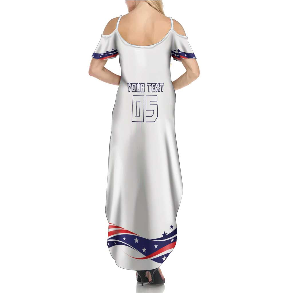 Custom USA 2024 Summer Maxi Dress Summer Sport Go United States LT05 - Wonder Print Shop