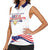 Custom USA 2024 Women Sleeveless Polo Shirt Summer Sport Go United States LT05 - Wonder Print Shop