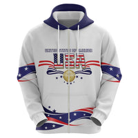 Custom USA 2024 Zip Hoodie Summer Sport Go United States LT05 - Wonder Print Shop