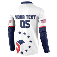 Custom USA 2024 Paris Button Sweatshirt United States Sport LT05 - Wonder Print Shop
