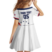 Custom USA 2024 Paris Family Matching Off Shoulder Maxi Dress and Hawaiian Shirt United States Sport LT05 - Wonder Print Shop