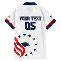 Custom USA 2024 Paris Family Matching Off Shoulder Maxi Dress and Hawaiian Shirt United States Sport LT05 - Wonder Print Shop