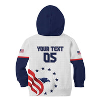 Custom USA 2024 Paris Kid Hoodie United States Sport LT05 - Wonder Print Shop