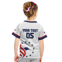 Custom USA 2024 Paris Kid T Shirt United States Sport LT05 - Wonder Print Shop
