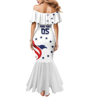 Custom USA 2024 Paris Mermaid Dress United States Sport LT05 - Wonder Print Shop