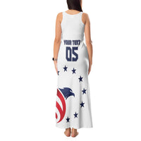 Custom USA 2024 Paris Tank Maxi Dress United States Sport LT05 - Wonder Print Shop