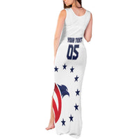 Custom USA 2024 Paris Tank Maxi Dress United States Sport LT05 - Wonder Print Shop