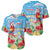 Hawaii Christmas Baseball Jersey Funny Macaw Parrot Tropical Vibe LT05 - Wonder Print Shop