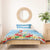 Hawaii Christmas Bedding Set Funny Macaw Parrot Tropical Vibe LT05 - Wonder Print Shop