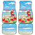 Hawaii Christmas Car Mats Funny Macaw Parrot Tropical Vibe LT05 - Wonder Print Shop