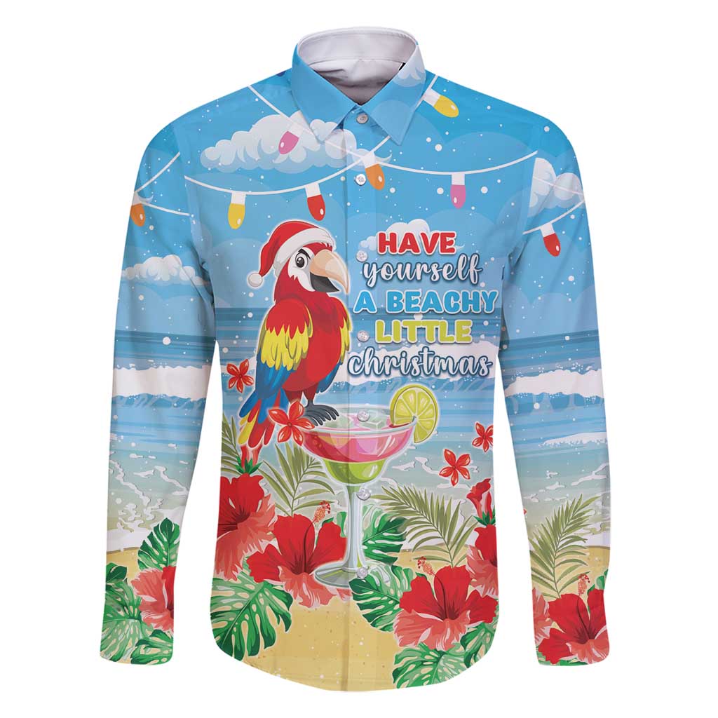Hawaii Christmas Family Matching Summer Maxi Dress and Hawaiian Shirt Funny Macaw Parrot Tropical Vibe LT05 - Wonder Print Shop
