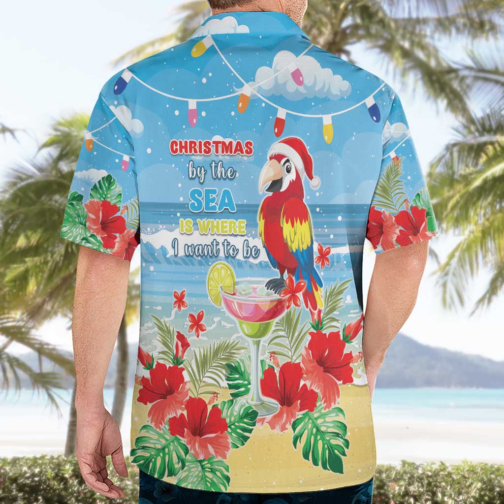 Hawaii Christmas Hawaiian Shirt Funny Macaw Parrot Tropical Vibe LT05 - Wonder Print Shop