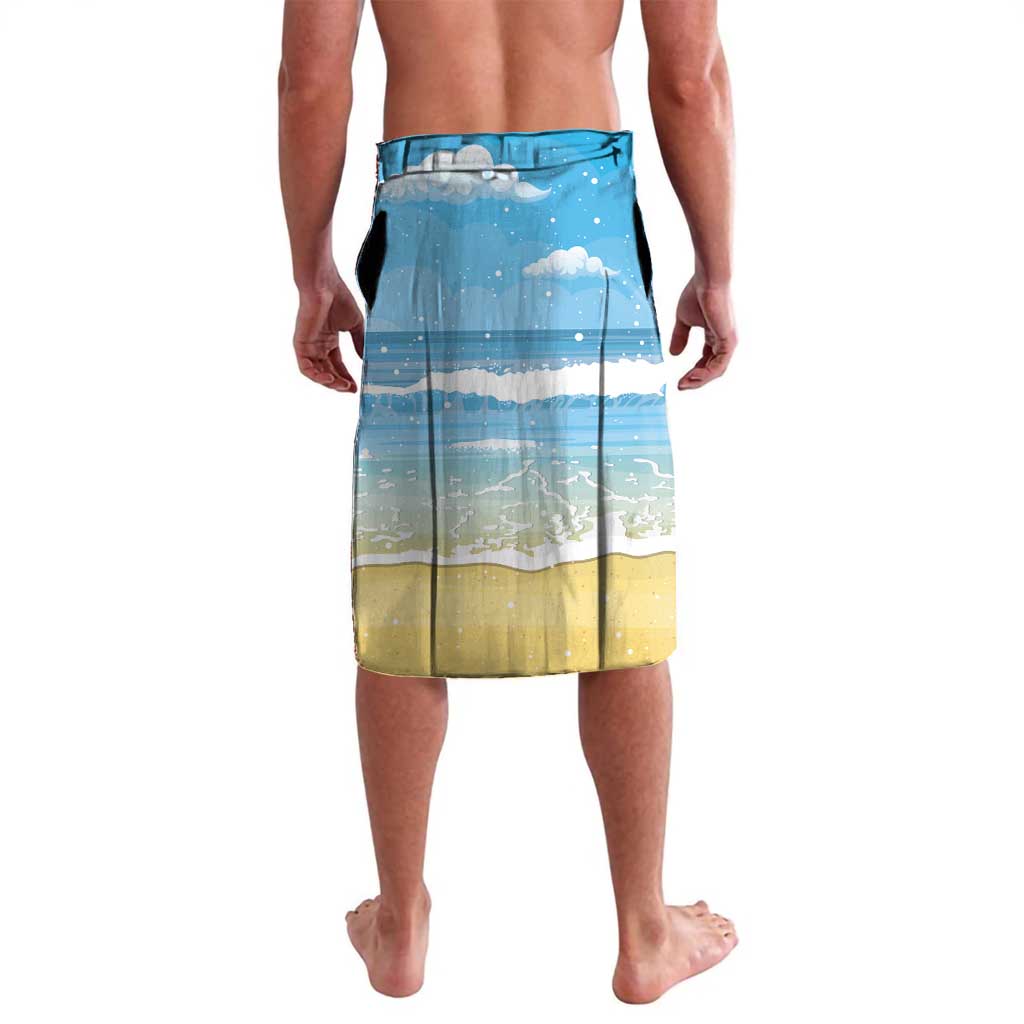 Hawaii Christmas Lavalava Funny Macaw Parrot Tropical Vibe LT05 - Wonder Print Shop