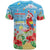Hawaii Christmas T Shirt Funny Macaw Parrot Tropical Vibe LT05 - Wonder Print Shop