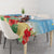 Hawaii Christmas Tablecloth Funny Macaw Parrot Tropical Vibe LT05 - Wonder Print Shop