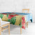 Hawaii Christmas Tablecloth Funny Macaw Parrot Tropical Vibe LT05 - Wonder Print Shop