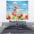 Hawaii Christmas Tapestry Funny Macaw Parrot Tropical Vibe LT05 - Wonder Print Shop