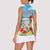Hawaii Christmas Women Sleeveless Polo Shirt Funny Macaw Parrot Tropical Vibe LT05 - Wonder Print Shop