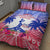 Haiti Independence Day Quilt Bed Set Neg Maron Polynesian Style
