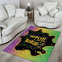 Mardi Gras Area Rug Laissez Les Bons Temps Rouler