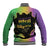 Mardi Gras Baseball Jacket Laissez Les Bons Temps Rouler