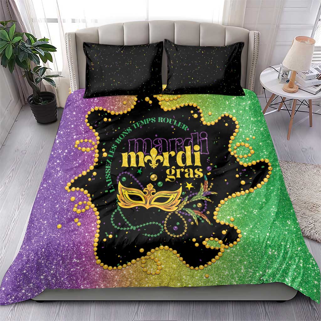 Mardi Gras Bedding Set Laissez Les Bons Temps Rouler
