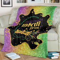 Mardi Gras Blanket Laissez Les Bons Temps Rouler
