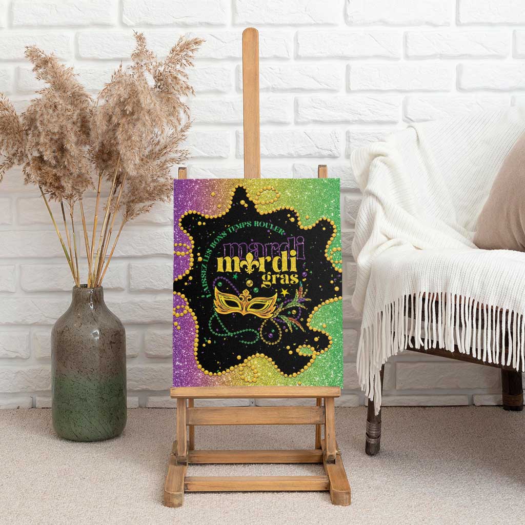 Mardi Gras Canvas Wall Art Laissez Les Bons Temps Rouler