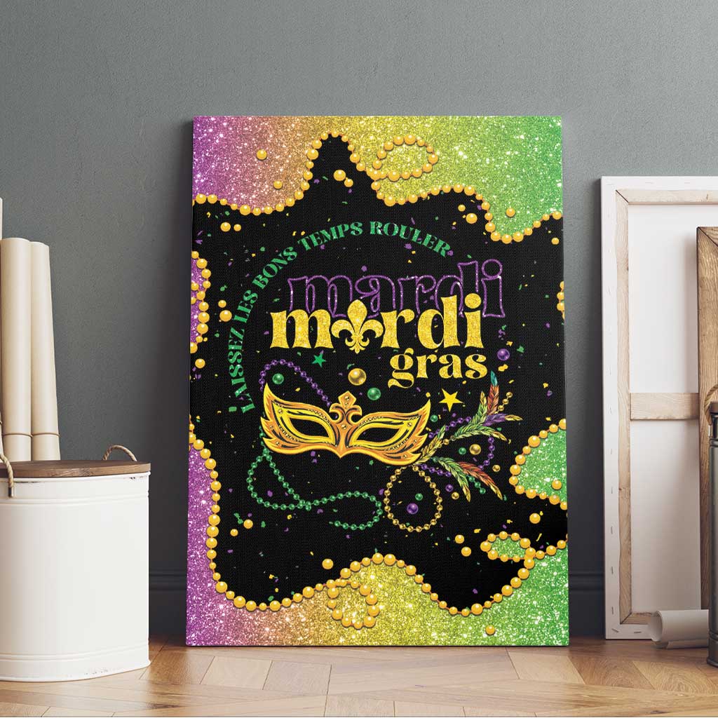 Mardi Gras Canvas Wall Art Laissez Les Bons Temps Rouler