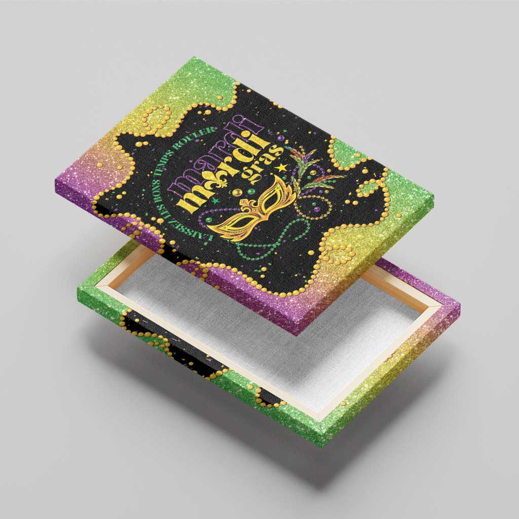 Mardi Gras Canvas Wall Art Laissez Les Bons Temps Rouler
