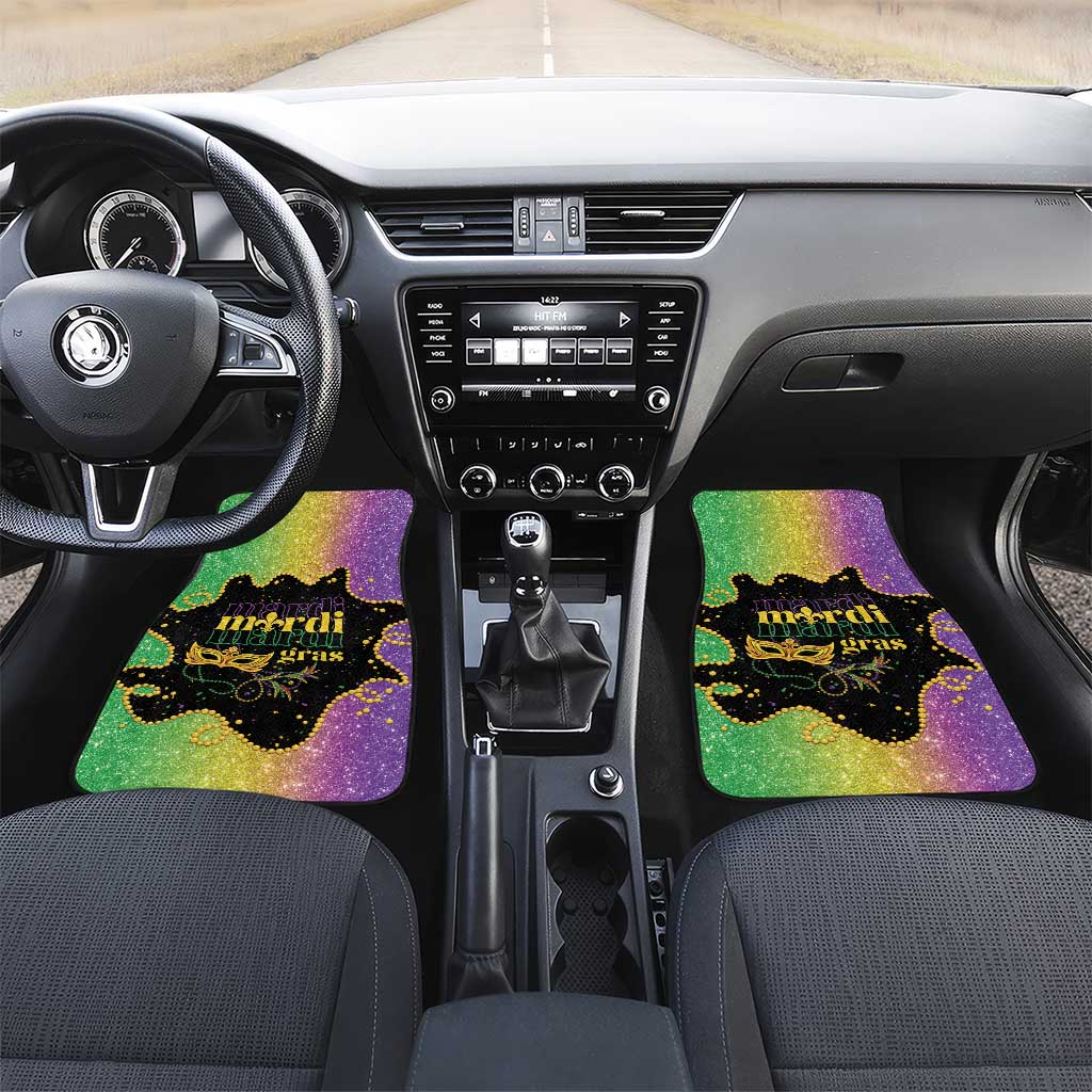 Mardi Gras Car Mats Laissez Les Bons Temps Rouler