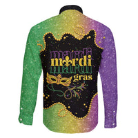 Mardi Gras Family Matching Long Sleeve Bodycon Dress and Hawaiian Shirt Laissez Les Bons Temps Rouler