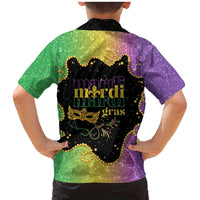 Mardi Gras Family Matching Mermaid Dress and Hawaiian Shirt Laissez Les Bons Temps Rouler
