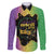 Mardi Gras Family Matching Short Sleeve Bodycon Dress and Hawaiian Shirt Laissez Les Bons Temps Rouler