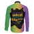 Mardi Gras Family Matching Short Sleeve Bodycon Dress and Hawaiian Shirt Laissez Les Bons Temps Rouler