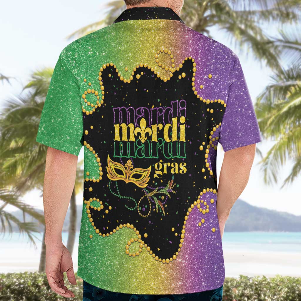 Mardi Gras Hawaiian Shirt Laissez Les Bons Temps Rouler