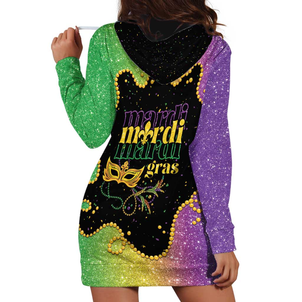 Mardi Gras Hoodie Dress Laissez Les Bons Temps Rouler