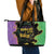 Mardi Gras Leather Tote Bag Laissez Les Bons Temps Rouler