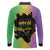 Mardi Gras Long Sleeve Polo Shirt Laissez Les Bons Temps Rouler