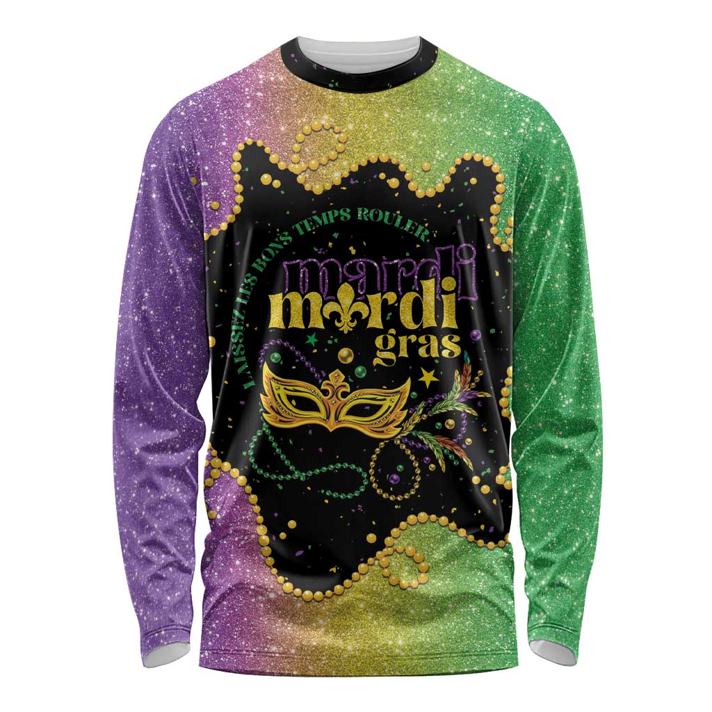 Mardi Gras Long Sleeve Shirt Laissez Les Bons Temps Rouler