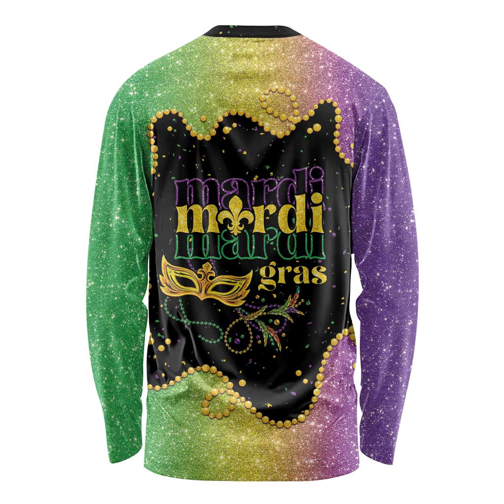 Mardi Gras Long Sleeve Shirt Laissez Les Bons Temps Rouler