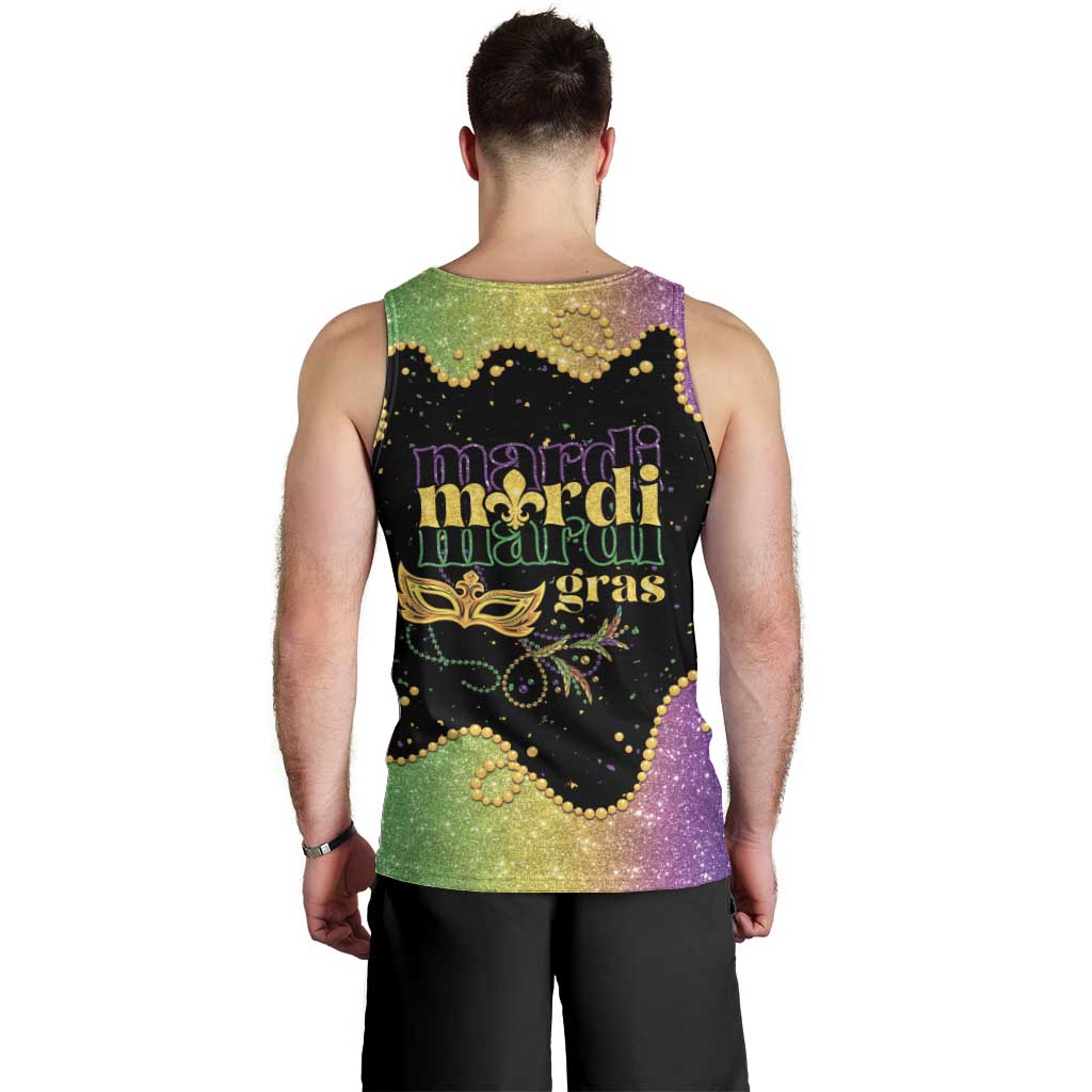 Mardi Gras Men Tank Top Laissez Les Bons Temps Rouler