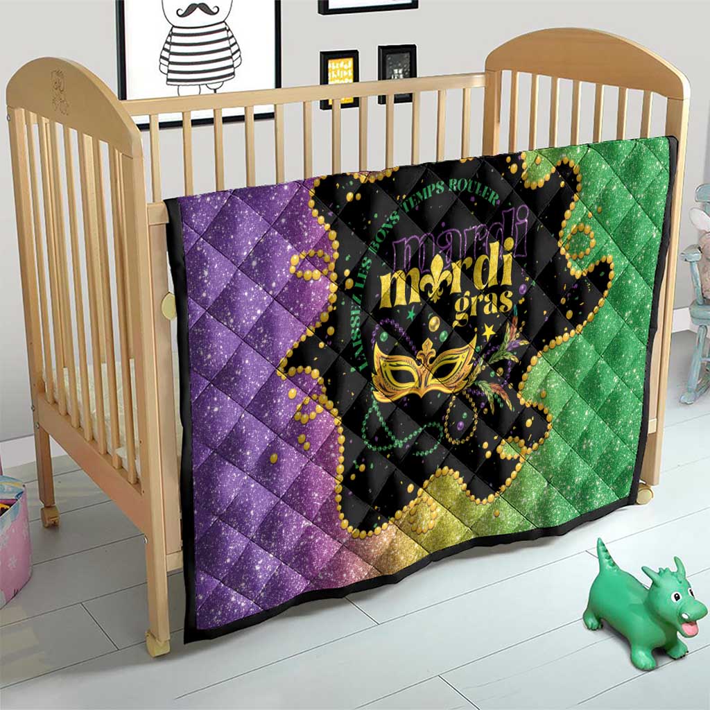 Mardi Gras Quilt Laissez Les Bons Temps Rouler LT05 - Wonder Print Shop