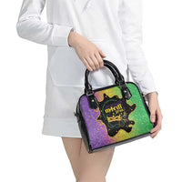 Mardi Gras Shoulder Handbag Laissez Les Bons Temps Rouler LT05 - Wonder Print Shop