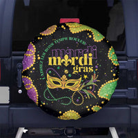 Mardi Gras Spare Tire Cover Laissez Les Bons Temps Rouler LT05 - Wonder Print Shop