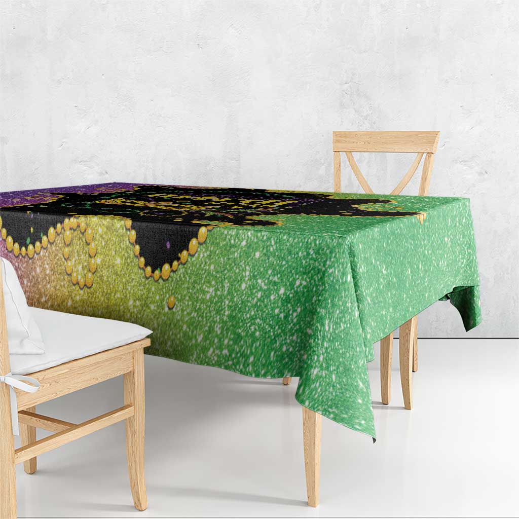 Mardi Gras Tablecloth Laissez Les Bons Temps Rouler LT05 - Wonder Print Shop