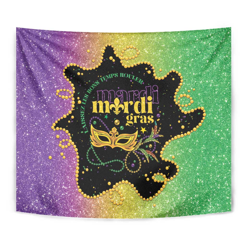 Mardi Gras Tapestry Laissez Les Bons Temps Rouler LT05 - Wonder Print Shop