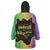 Mardi Gras Wearable Blanket Hoodie Laissez Les Bons Temps Rouler LT05 - Wonder Print Shop